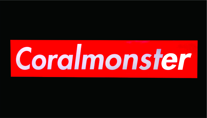 Coralmonsterステッカー 【E】