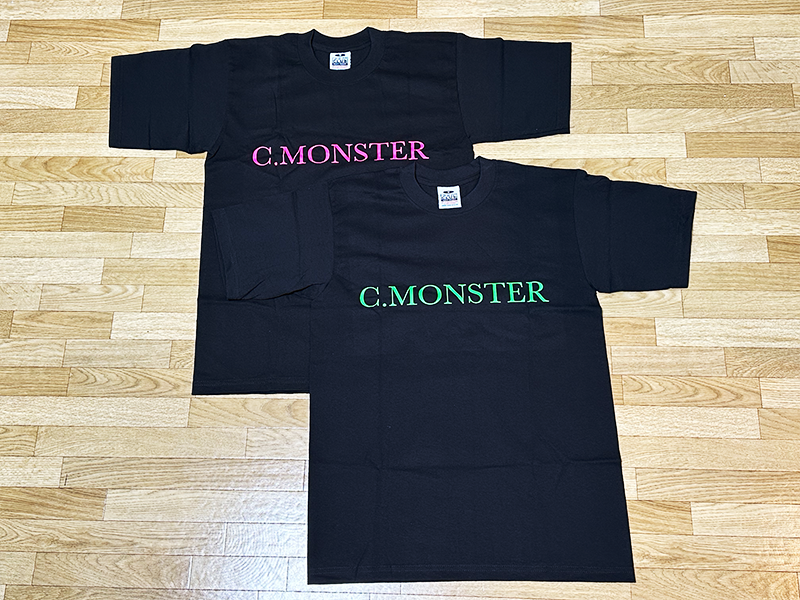 CoralmonsterオリジナルTシャツ　３色展開