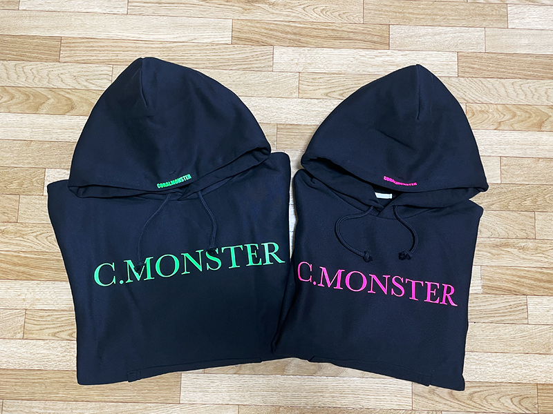 Coralmonsterオリジナルパーカー　２色展開